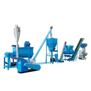500 1000KG H Hot Sell Biomass Flat Die Wood Pellet Making Machine Wood Pellet Mill Price Small Wood Pellet Press Line Sale