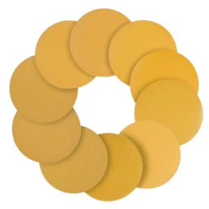 6 Inch 150mm Hook and Loop Sanding Disc Abrasive Sand Paper Disc 40 60 80 120 180 240 320 Grit for Orbital Sandpaper