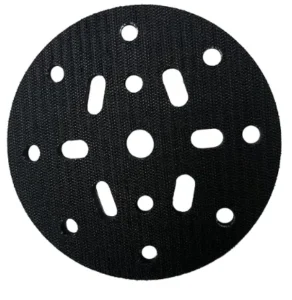 6 Inch 17 Hole 11 mm Thickness Soft Density Interface Pads Hook and Loop Sponge Cushion Buffer Backing Pad for Sander