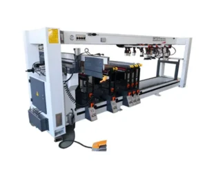 6 Lines 5 Vertical 1 Horizontal Woodworking Wood Multi Axles Spindle Board Panel Bore Hole Drilling Boring Driller Machine