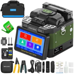 6 Motor Core to Core Welding Splicing Machine S-80 6700mAh Battery Fiber Optic Equipment ARC Fiber Optic Fusion Splicer