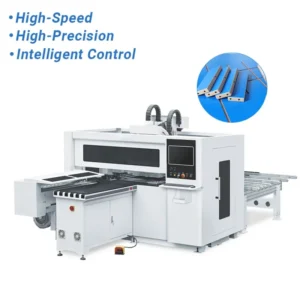 6 Side CNC Wood Drilling Machine with Motor 7 Axis High Speed for Panel Holes and Door Automation