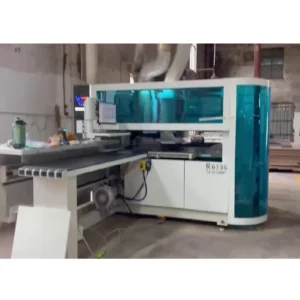 6-side CNC Drill Machine Double Top Drill Units C-axis ATC Aggregate Saw Grooving