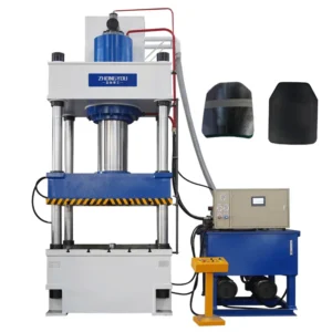 630 Tons Ceramic Fiber Composite Hot Press Bulletproof Plate Moulding Hydraulic Press
