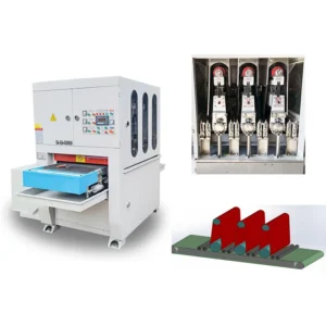 630RRR Aluminum Belt Flat Sheet Wide Belt Sander Machine for Wood Sheet Polishing With High Precision