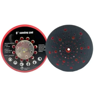 6Inch 150mm 72 Holes Hook Loop Sanding Backing Pad PU Abrasive Disc Sander Backup Plate Replacement Grinder Polishing Sanders