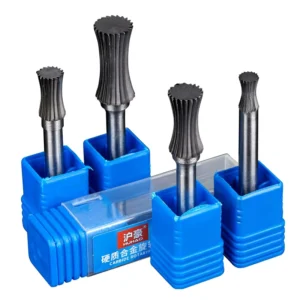 6mm Shank Carbide Cutting Tools Single Cut Tungsten Carbide Rotary Burr for Die Grinder for Steel 4395