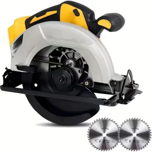 7 1/4 Inch Brushless Electric Circular Saw Compatible with 20V MAX Battery 0 50 Degree Bevel Capability Lightweight