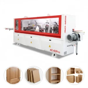 7 Functions with Pre Milling End Fine Trimming Edge Banding Machine for Wood Furniture Production