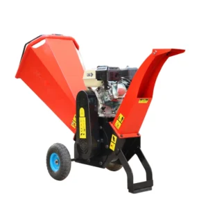 7.5 HP Gasoline Wood Crusher 6 CM Feed Port Suitable for Home Yard Wood Chipper Crushing