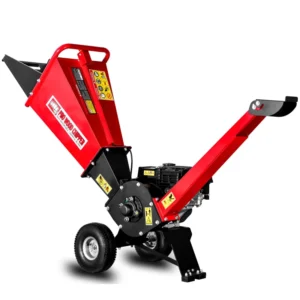 7HP Gasoline Powered Wood Crusher Machine Farm and Garden Mini Wood Chipper