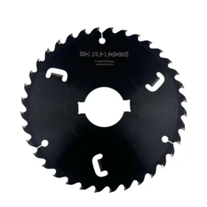 8″ 36T Carbide Tipped Framing Saw Blade for Ripping & Crosscutting Plywood & Melamine and Industrial Thin Kerf