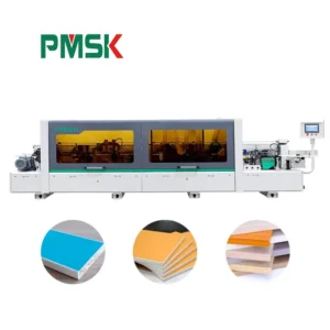 8 Functions Automatic Board Furniture Edge Banding Machine Corner Rounding with Trimming