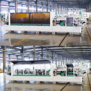 8 Functions Automatic Edge Bander Corner Rounding Edge Banding Machine Pre Milling Multifunction