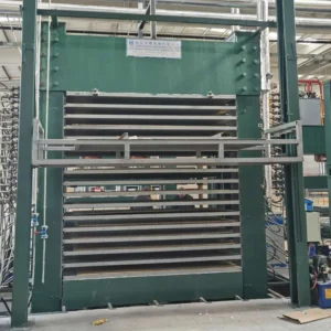 8′ X 4′ High Frequency Hot Press Machine for Plywood Production Core Components Including Motor Pump Bearing