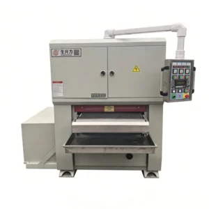 800mm Working Width Wet Belt Grinding Sanding Polishing Machine for Plate with Conveyor Belt
