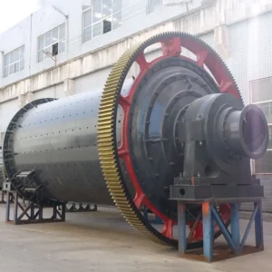 900×1500 Ball Mill Cement Grinding Machine Continuous Dry Grinder Bearing Gearbox