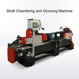 9kW Heavy Duty Flat Head Chamfering Machine Gear Driven CNC Rotary Shaft Milling Tool Rugged End Face Machining