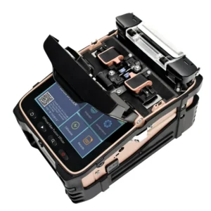 AI 12 Fiber Optic Fusion Splicer 3 in 1 Fixture SM MM DSF NZ-DSF BIF G.654 Fiber Wide Compatibility