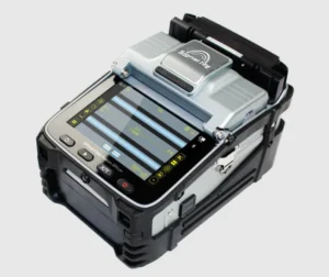 AI-7C Automatic Electric Fiber Optic Fusion Splicer 6 Motors 8S Splicing Time 60dB Loss 7800mAh Battery