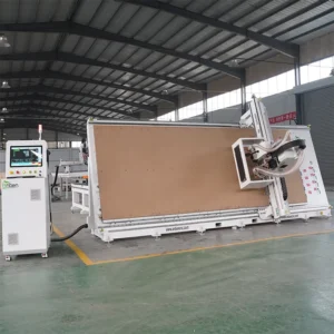 ANBEN V1650 Industrial Vertical CNC Router for ACP ACM Solid Wood Construction Panel Cutting Machine