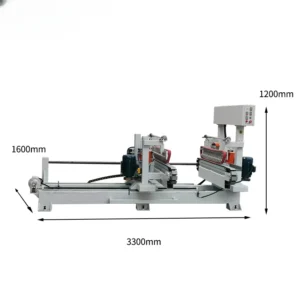 ANDUUK Automatic double end five disc tenoning machine Woodworking Finger Press Jointer Woodworking Machine