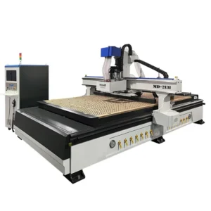 ATC-2131-12 Automatic Change Cutter 3D Engraving Cutting Drilling Slotting CNC Router Machine 12 Auto Knife Changed 2100mm