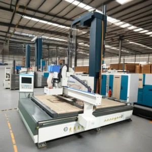 ATC-2131-12 Automatic Single CNC Router Cutting Extended Working Table PLC Gear Pump