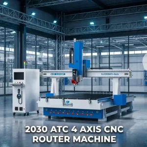 ATC 4 Axis CNC Wood Engraving Machine with Vacuum Table for Professional Wood Furniture and 3D Mold Processing