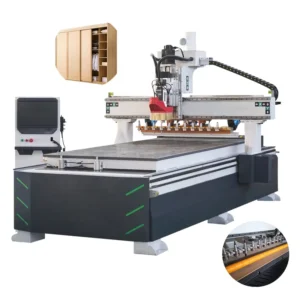 ATC Tool Change Machining Center Woodworking 1325 CNC Wood Router Machine for Cabinets