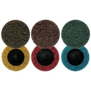 Abrasive Polishing and Sanding Disc Non woven High Quality Grain Sizes 1″ 2″ 3″ 4″ TR TS TP Connection Types