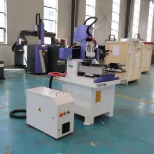 AccTek AK4040 AK6060 CNC Router 400*400 600*600 Metal Milling Engraving Machine for Mold Making Steel Copper Aluminum Sale