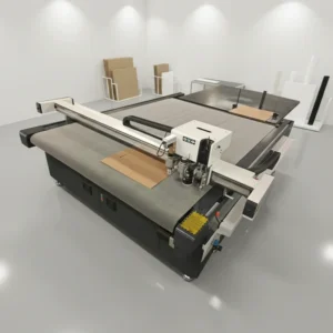 Acoustic Panel Cutting Machine Pet Panel CNC Automatic Vibrating Knife Cutting Machine Table Cutter CE