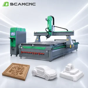 Advanced 3D Rotary Woodworking Engraving Milling Machine for Custom Foam Mold and Sculpture 4 Axis CNC Router Machine