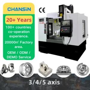 Advanced Manufacturing CNC Machine 3 4 5 Axis BT40 Metal Aluminum VMC 855 Vertical Machining Center
