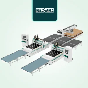 All in one Smart CNC Nesting Line with Automatic Edge Boring and Material Return System for Efficient Furniture Production