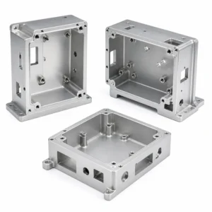 Aluminum 6061 CNC Machined Control Box Shell for Energy Equipment 3 Axis CNC Milling Service Factory With Stable Quality Control