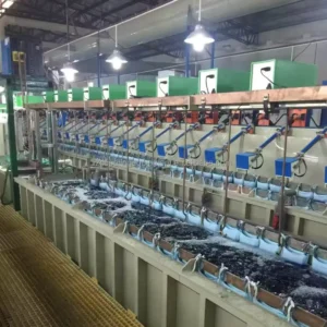 Aluminum Profile Fire fighting Pipe Roller Conveyor System Mechanical Automatic Electroplating and Coating Line