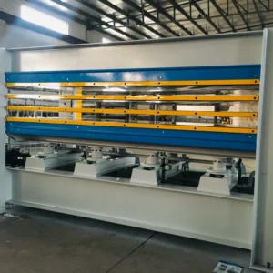 Auto 160T 3 Layers Wood Machine Hot Press Hydraulic Multiple Layers Hot Press for Plywood PVC MDF Lamination on Doors