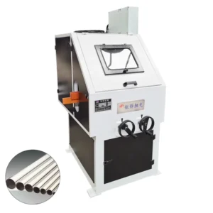 Auto Industrial Stainless Steel Belt Sander Pipe Polish Tube Buffing Grinding Polishing Machine with Engine Core Component