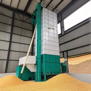 Automated 30T-50T Gearbox Wood Burning High Efficiency Rapeseed Paddy Wheat Biofuel Grain Dryer Rice Corn Drying Machine