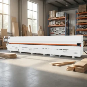 Automatic 45 Degree Bevel Edge Bander Soft Forming Edge Banding Machine for Plywood Production Woodworking Motor