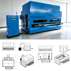 Automatic 5 Axis Spray Painting Machine Reciprocating Coating Production Line Spray Paint Wood Coating Machine for Furniture