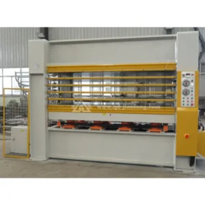 Automatic 5 Layer Woodworking Hydraulic Melamine Laminating Hot Press Machine for Door