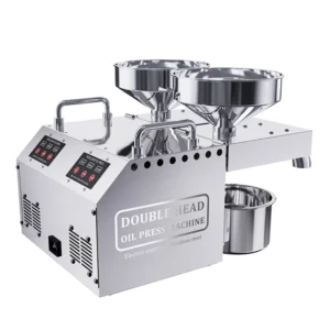Automatic 6-13 Kg/h Edible Cold and Hot Pressing Oil Press Machine for Home Use and Small Business Soybean Walnut Oil