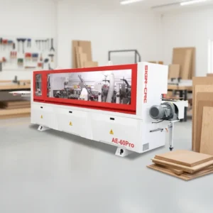 Automatic 7 Function Edge Banding Machine 3.7kW for Woodworking Panel Furniture with Touch Screen PLC (SIGN CNC)