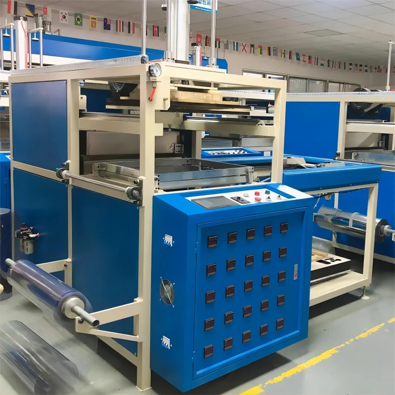 Automatic Blister Mini Vacuum Forming Machine Plastic Cake Box Thermoforming Machine