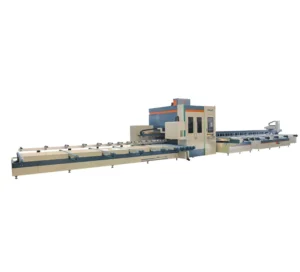Automatic CNC Cutting Center for Aluminum Facade Curtain Wall Profile Curtain Wall Making Equipment Fabrication Workshop