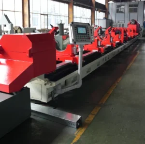 Automatic CNC Deep Hole Drilling and Boring Machine 15kW Power Max 80mm Drilling Diameter