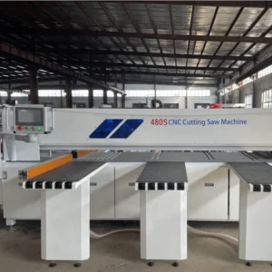 Automatic CNC Panel Saw Electronic Reciprocating Board Saw with Integrated Computer System for Woodworking